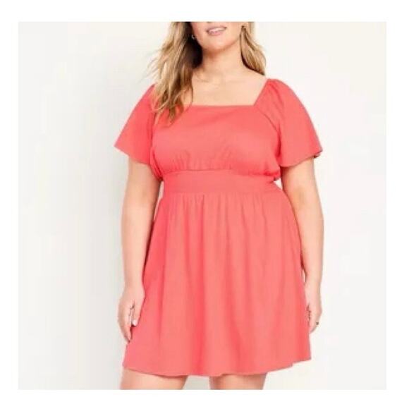 Old Navy Flutter Sleeve Dress - Picture 1 of 6